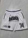 Las Vegas Raiders White Pocket Shorts