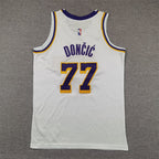 Youth Luka Don?i? Los Angeles Lakers #77 Embroidered  Jersey