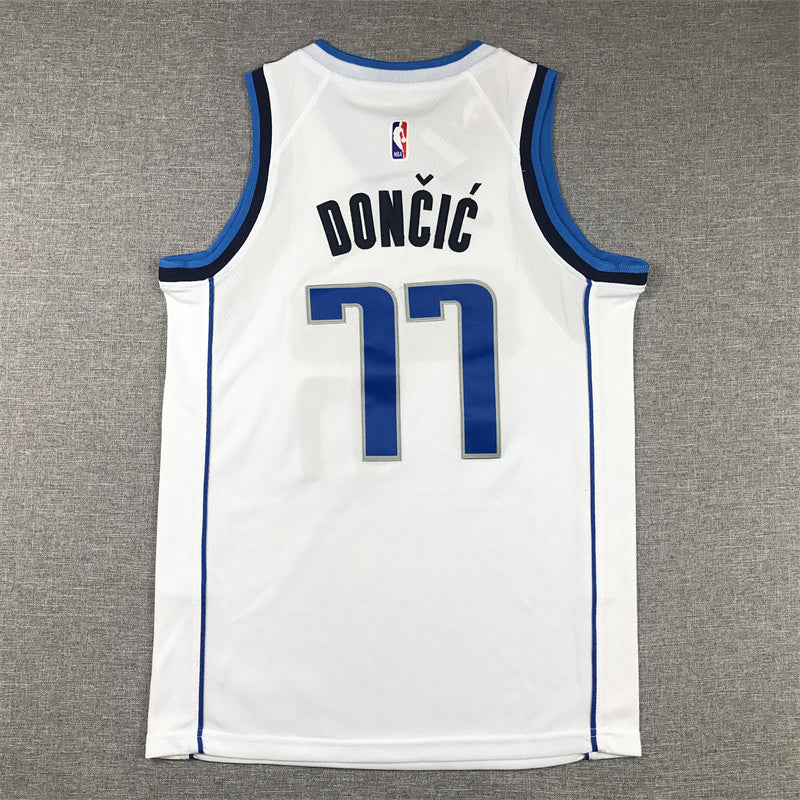 Youth Luka Don?i? Dallas Mavericks #77 Embroidered  Jersey
