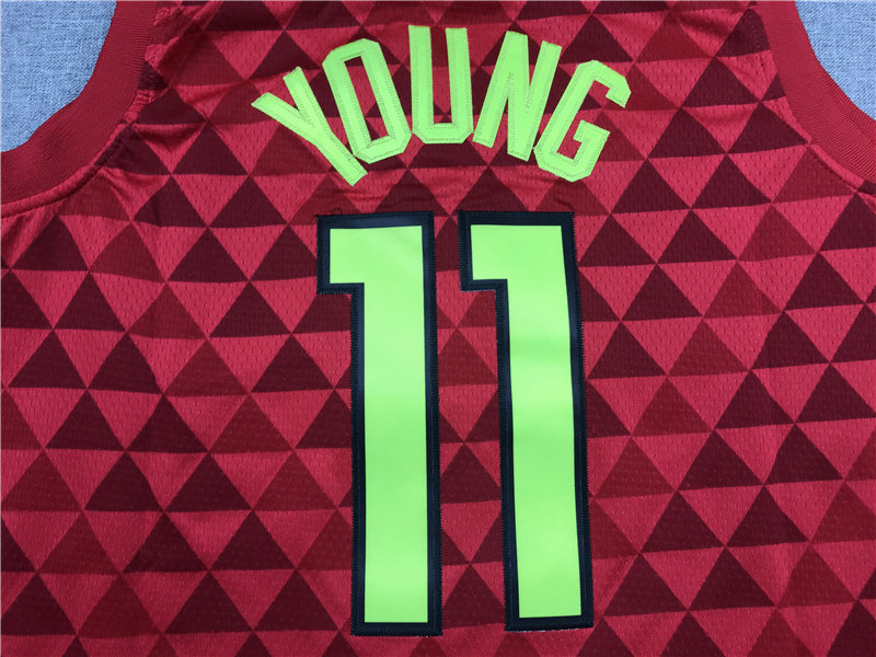 Atlanta Hawks Trae Young #11 City Edition Set ！ Embroidered Jersey