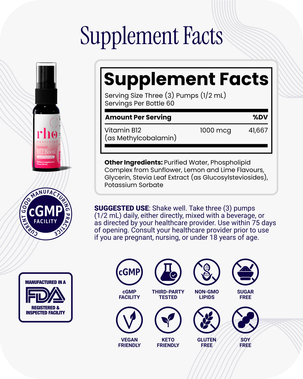 Liposomal Methyl B12