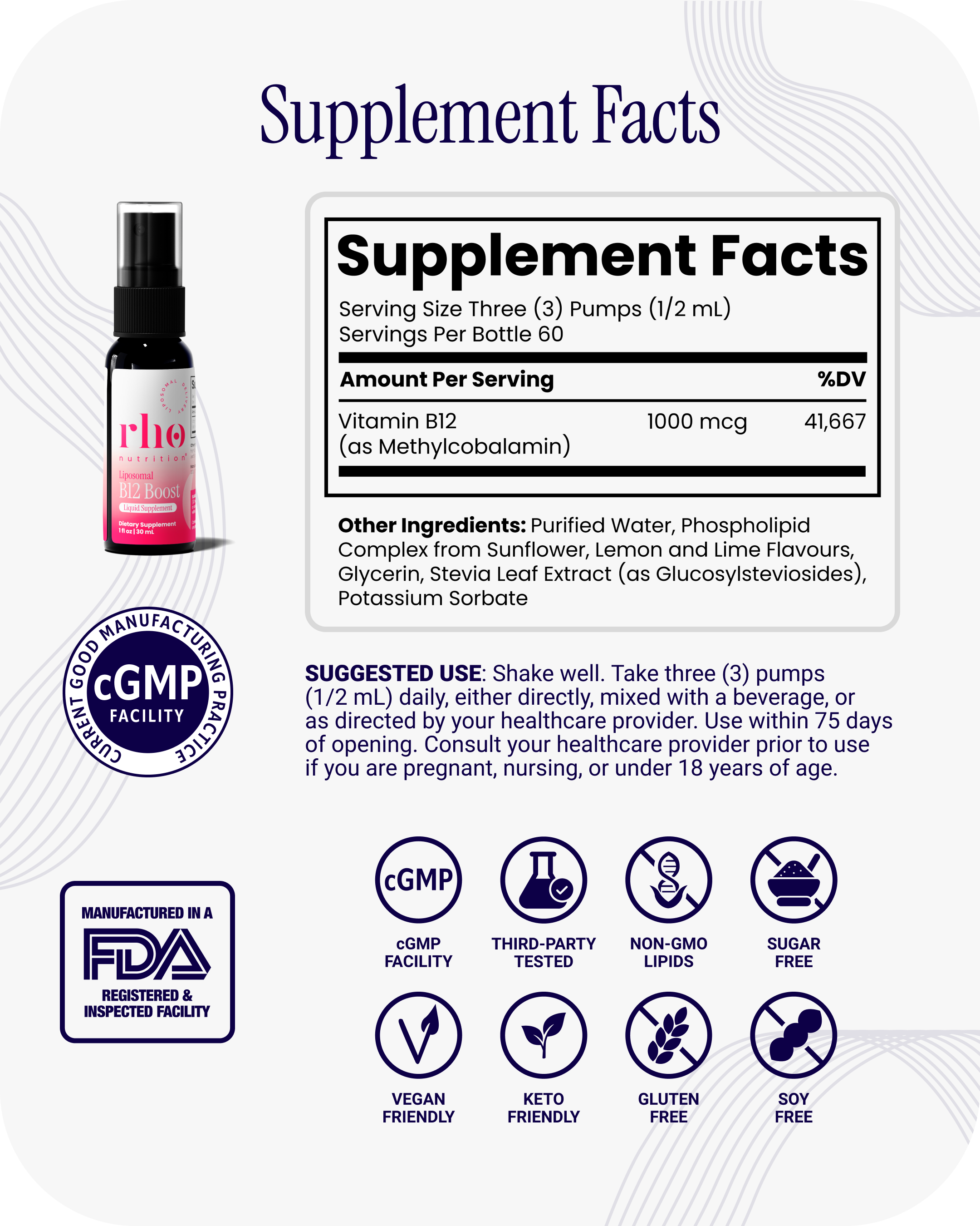 Liposomal Methyl B12