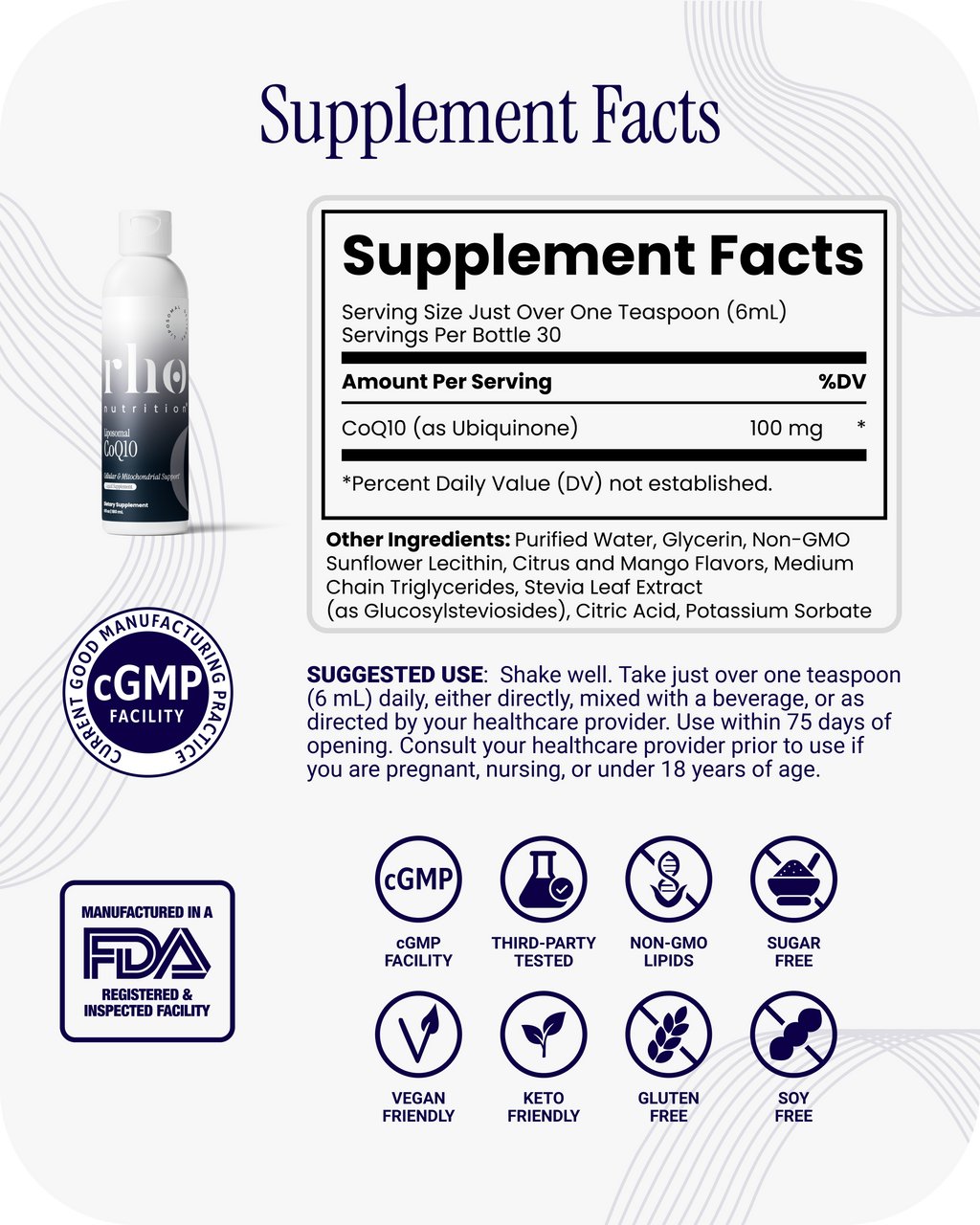 Liposomal CoQ10 (6 Pack)