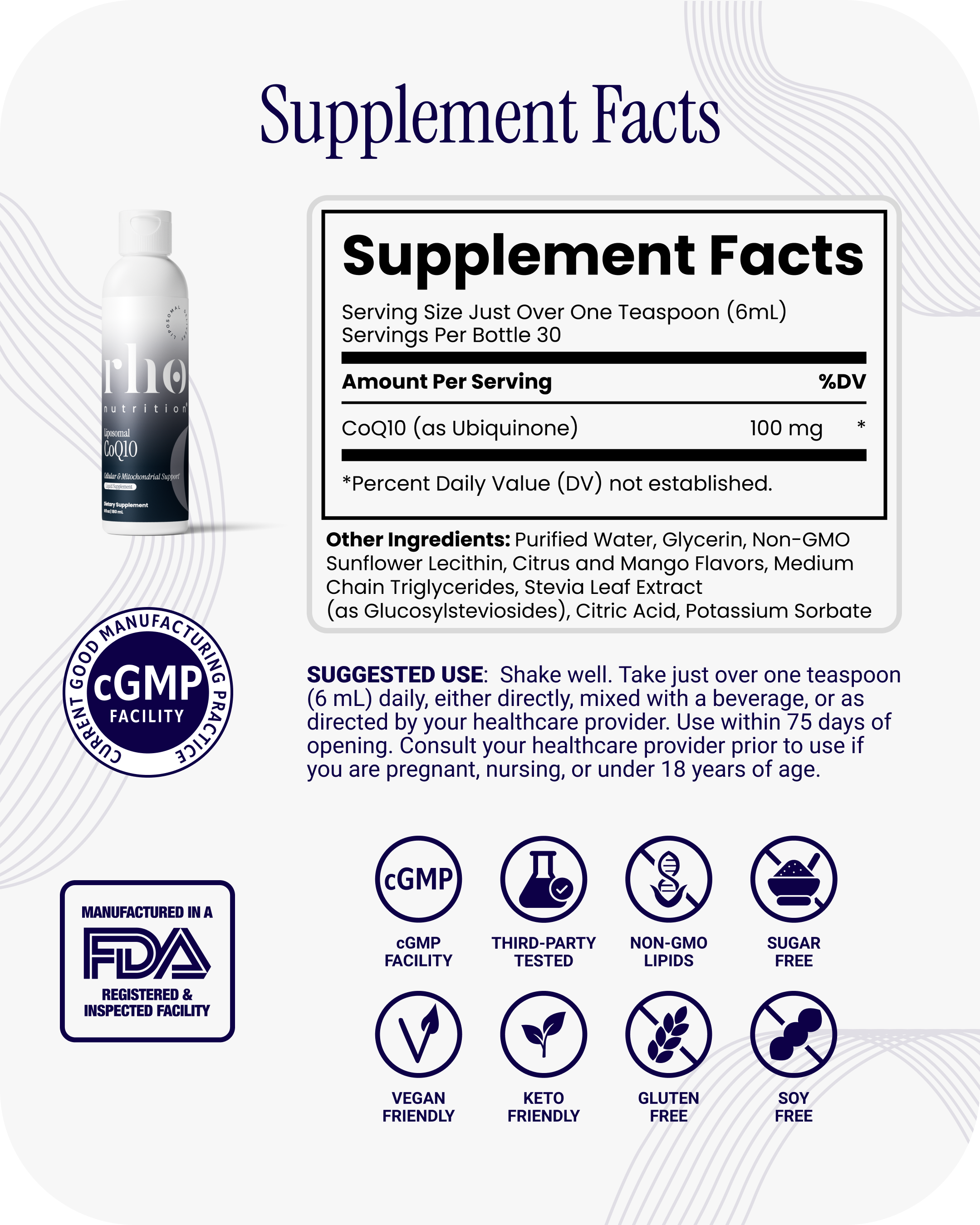 Liposomal CoQ10 (6 Pack)