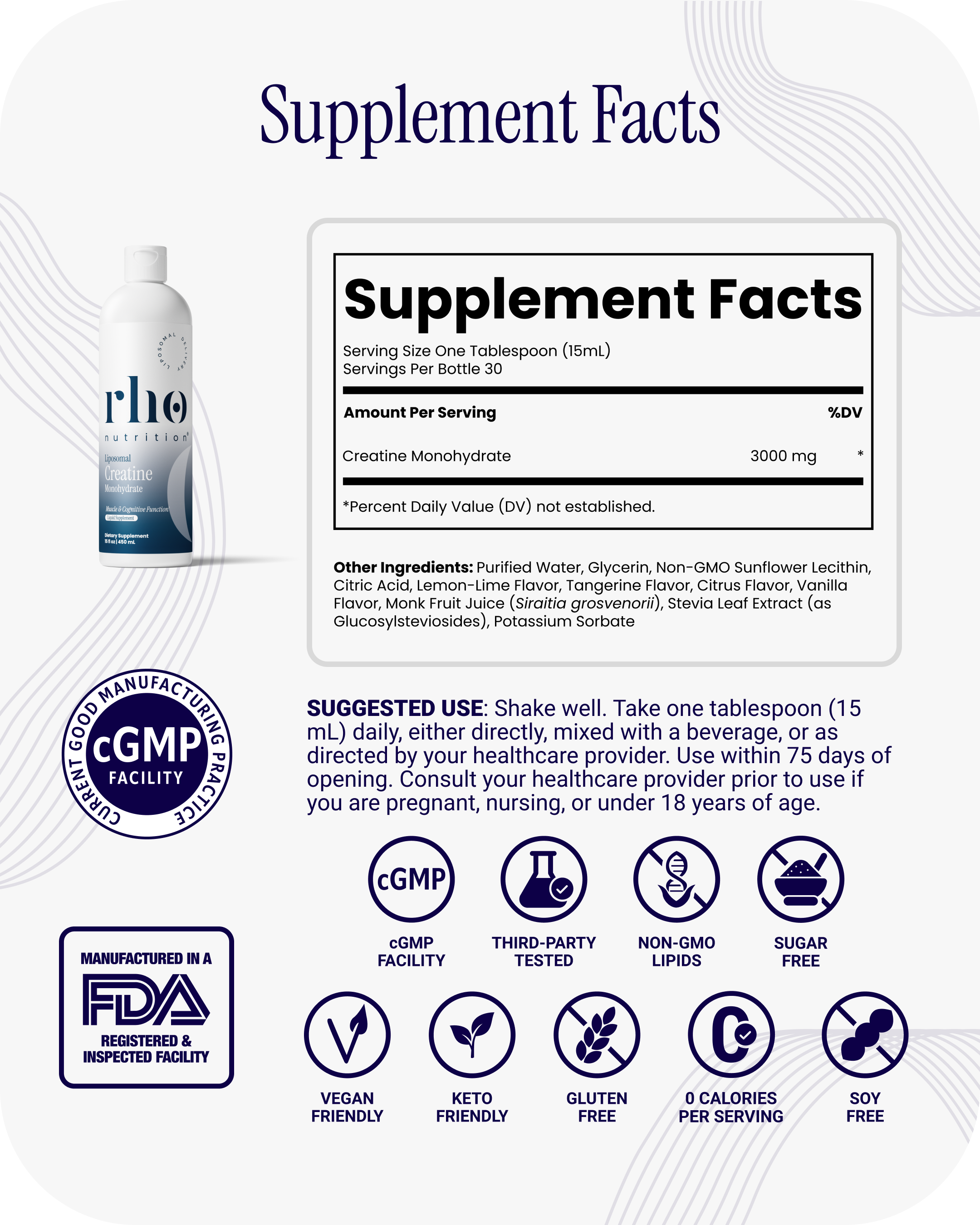 Liposomal Creatine Monohydrate (6 Pack)