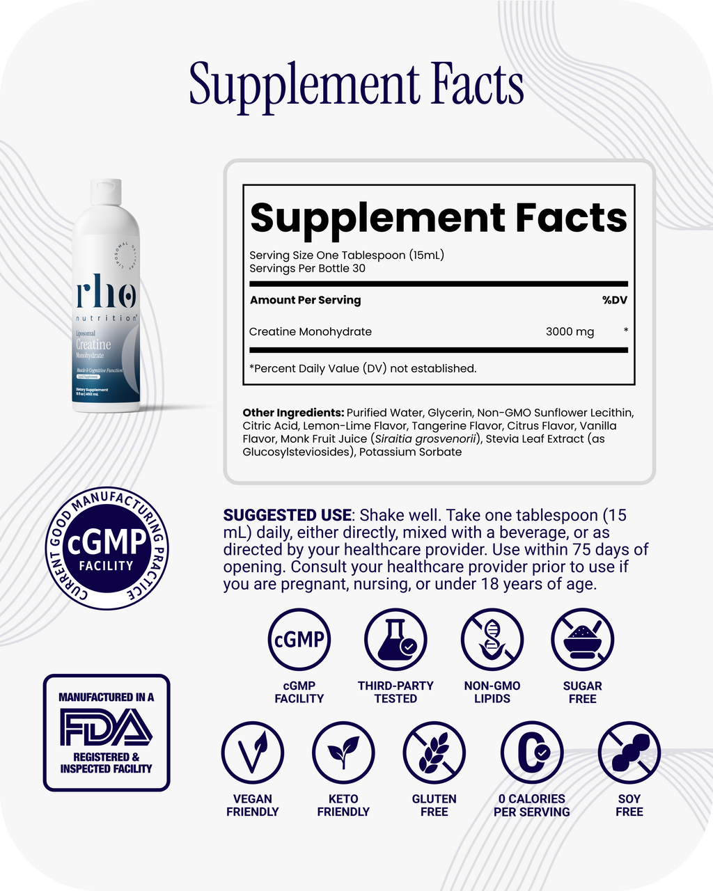Liposomal Creatine Monohydrate