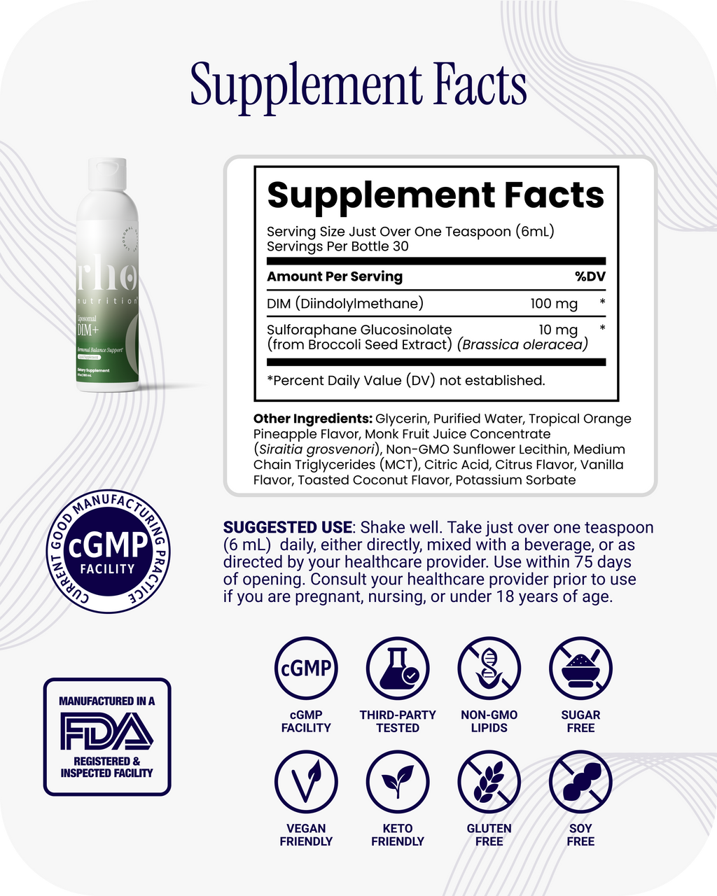 Liposomal DIM+