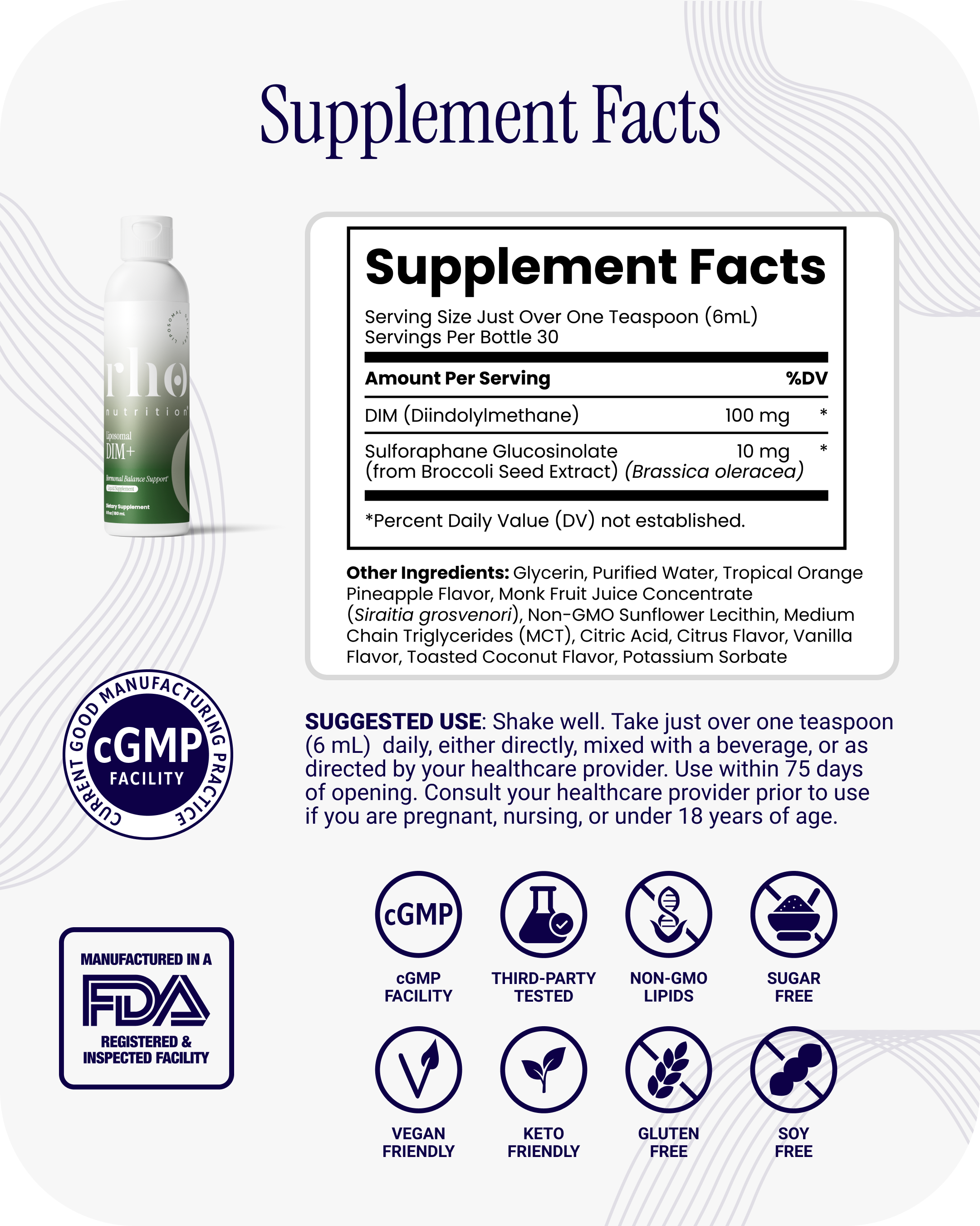 Liposomal DIM+