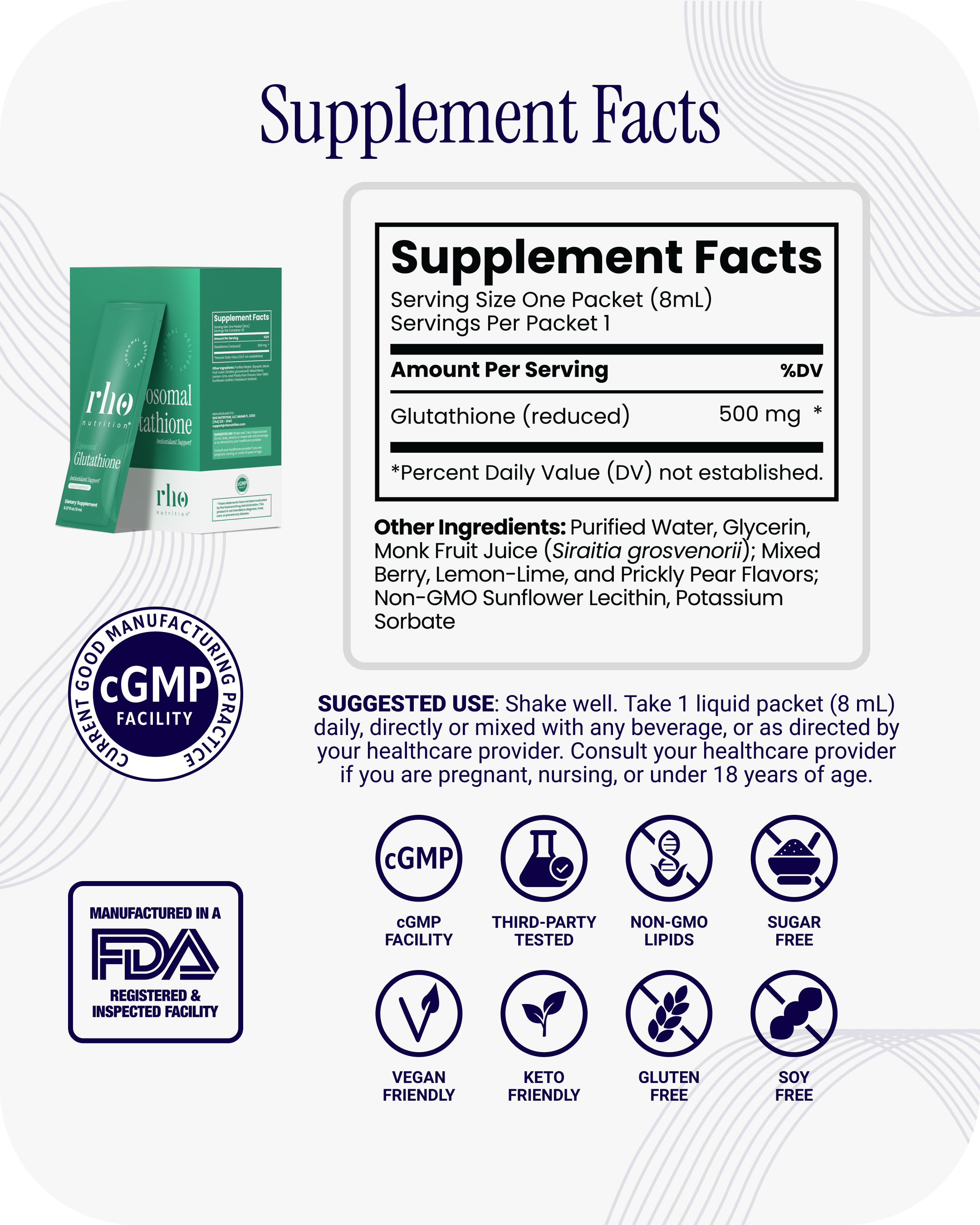 Glutathione Travel Packs (3 Pack)