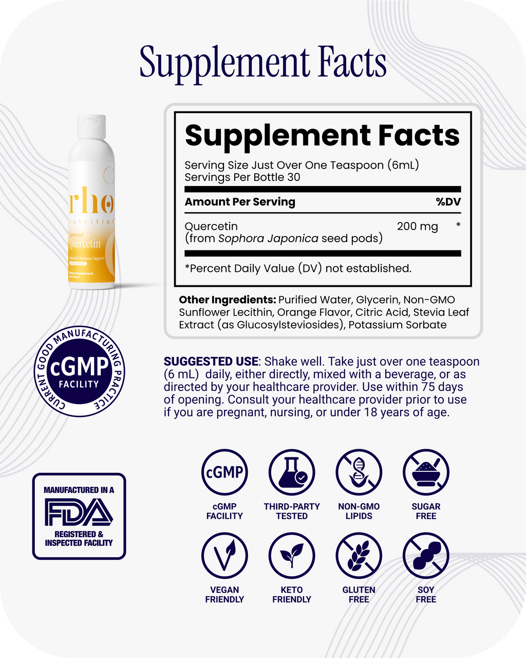 Liposomal Quercetin (6 Pack)