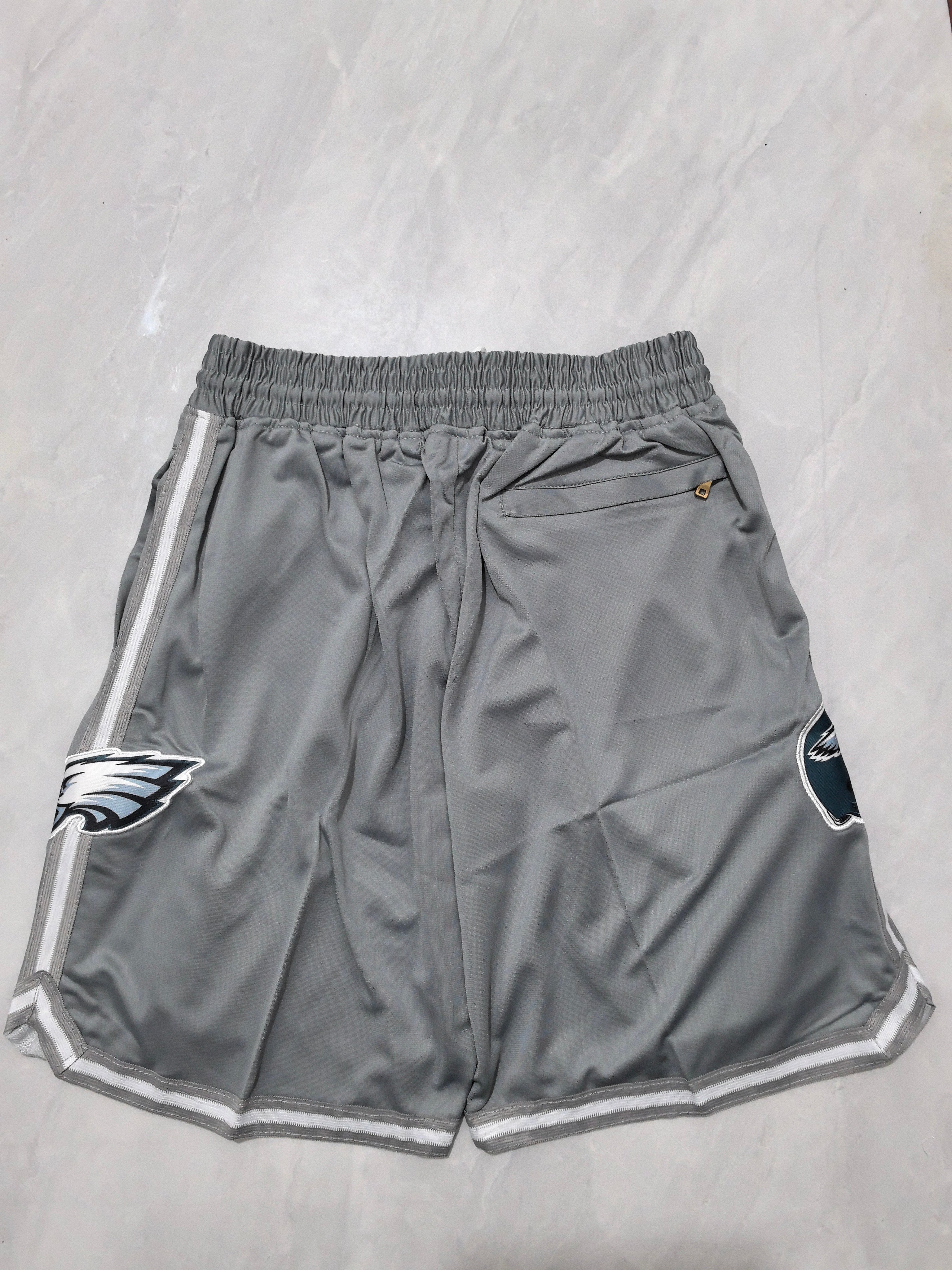 Philadelphia Eagles Grey Pocketed Shorts