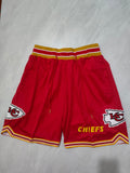 Kansas City Chiefs Red Pocket Shorts
