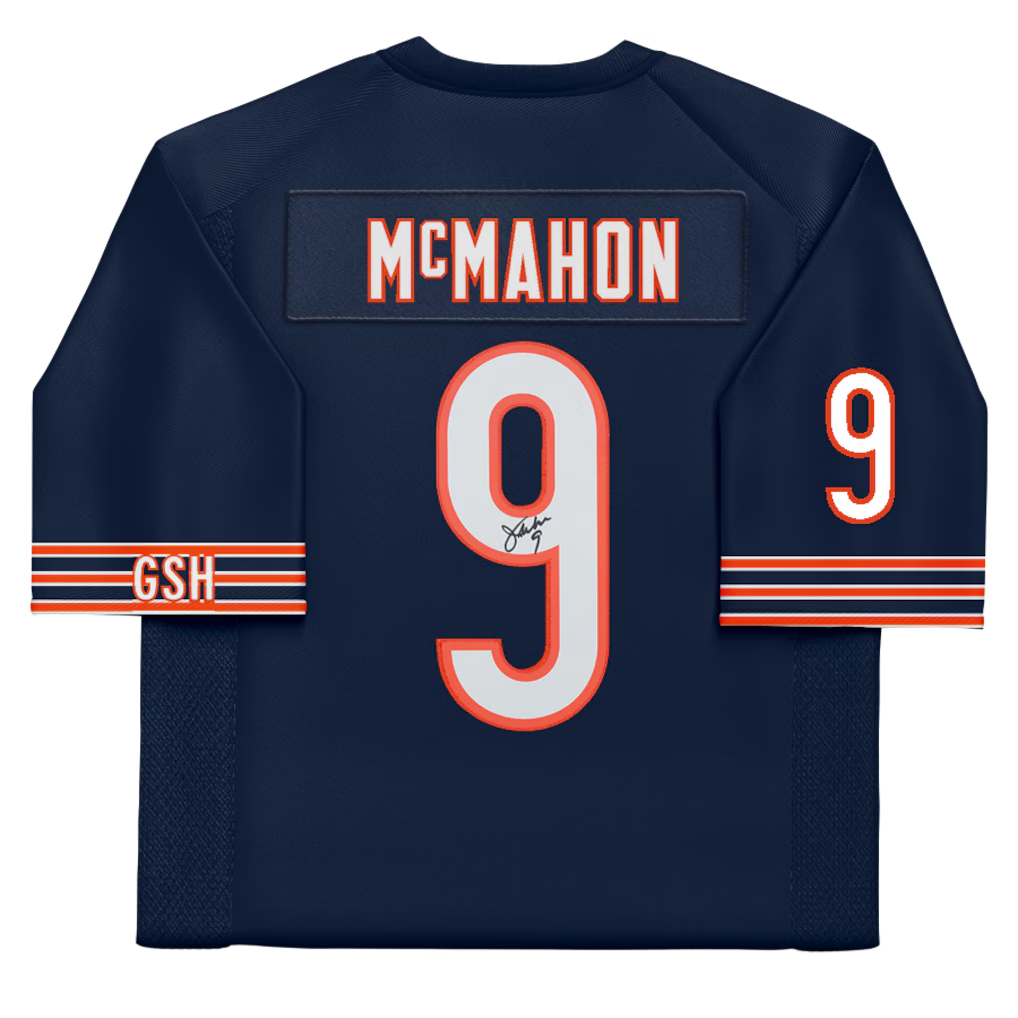 Jim McMahon Chicago Bears #9 Throwback Jersey