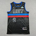 Detroit Pistons Cade Cunningham #2 City Edition Swingman Jersey ！ Embroidered