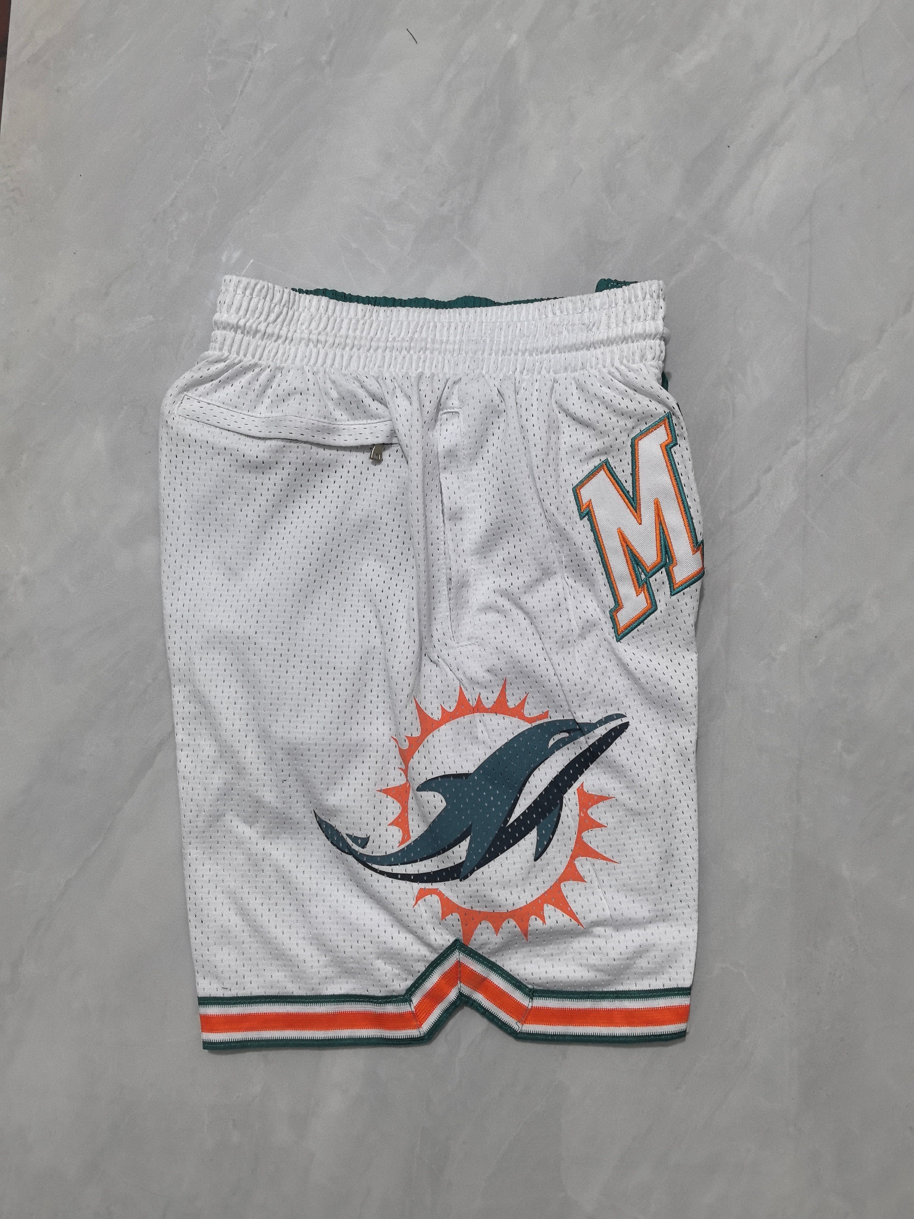 Miami Dolphins Patchwork Pocket Shorts