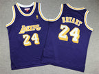 Youth Kobe Bryant Los Angeles Lakers #24  Embroidered  Jersey