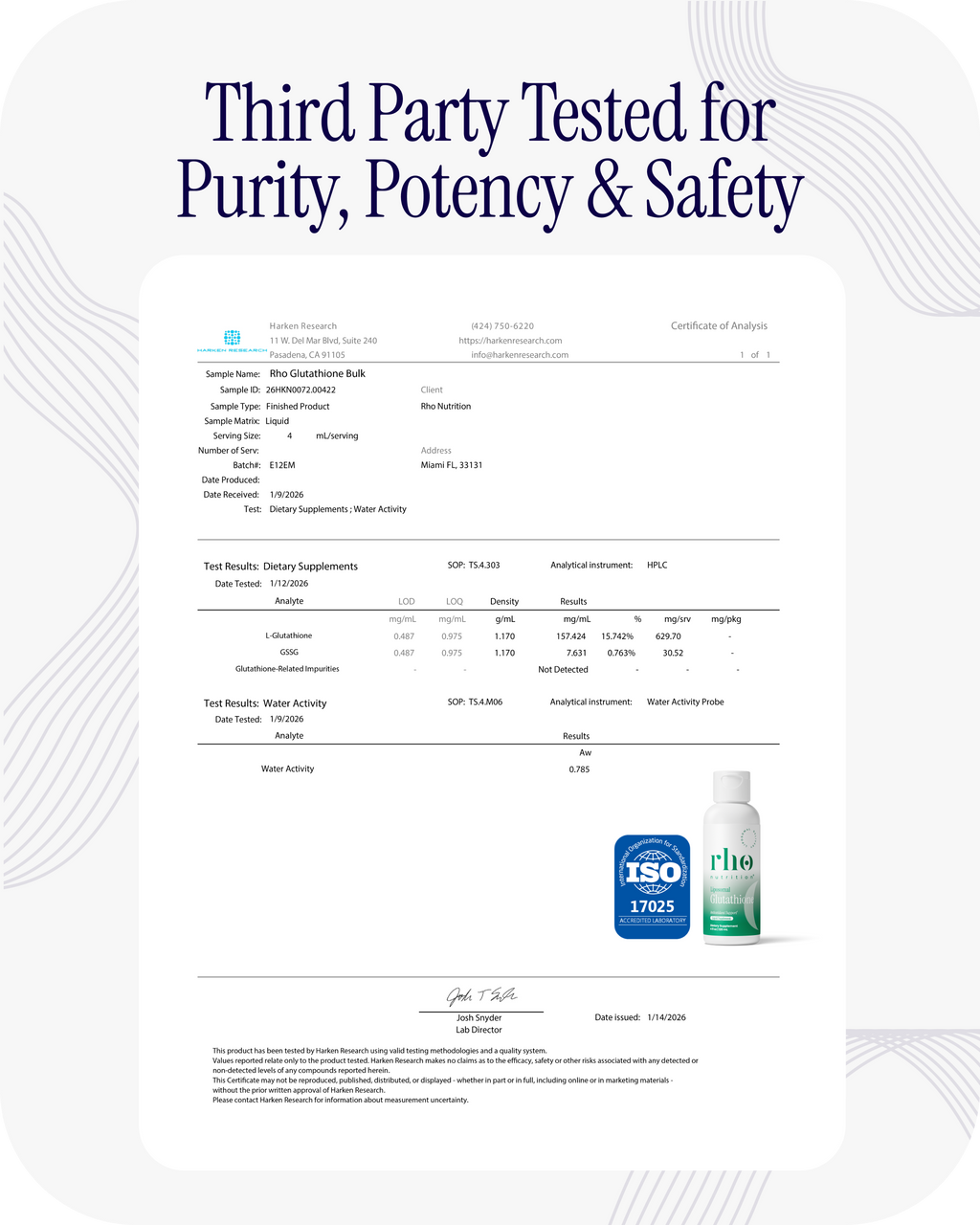 Liposomal Glutathione (6 Pack)