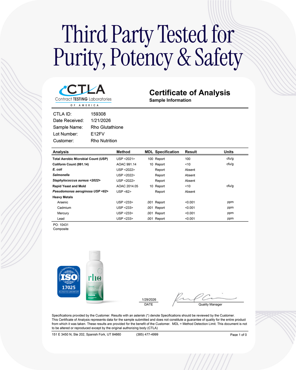 Liposomal Glutathione