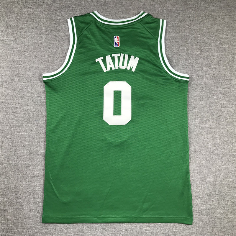 Youth Jayson Tatum Boston Celtics #0 Embroidered Jersey