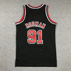 Youth Dennis Rodman Chicago Bulls #91 Embroidered Jersey