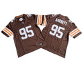 Cleveland Browns 95# Myles Garrett Brown Vapor F.U.S.E. Limited Jersey