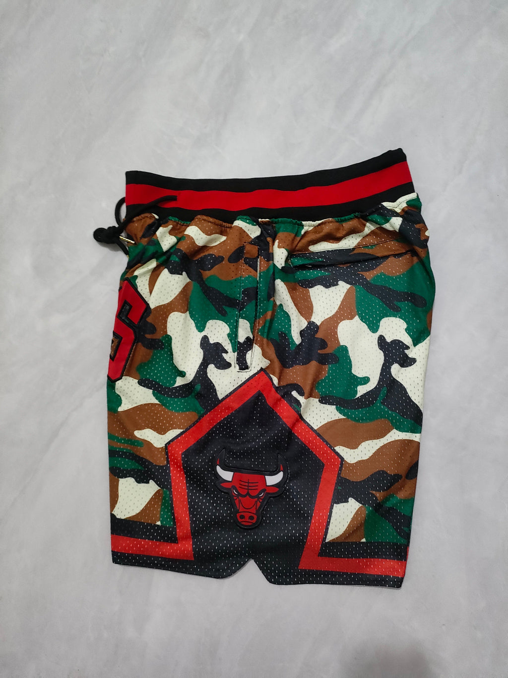 Chicago Bulls Camouflage Pocket Shorts