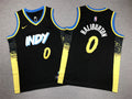 Youth Tyrese Haliburton Indiana Pacers #0 City Edition Embroidered  Jersey