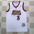 Allen Iverson Philadelphia 76ers 3 White MN