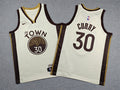 Youth Stephen Curry Golden State Warriors #30  City Edition Embroidered  Jersey