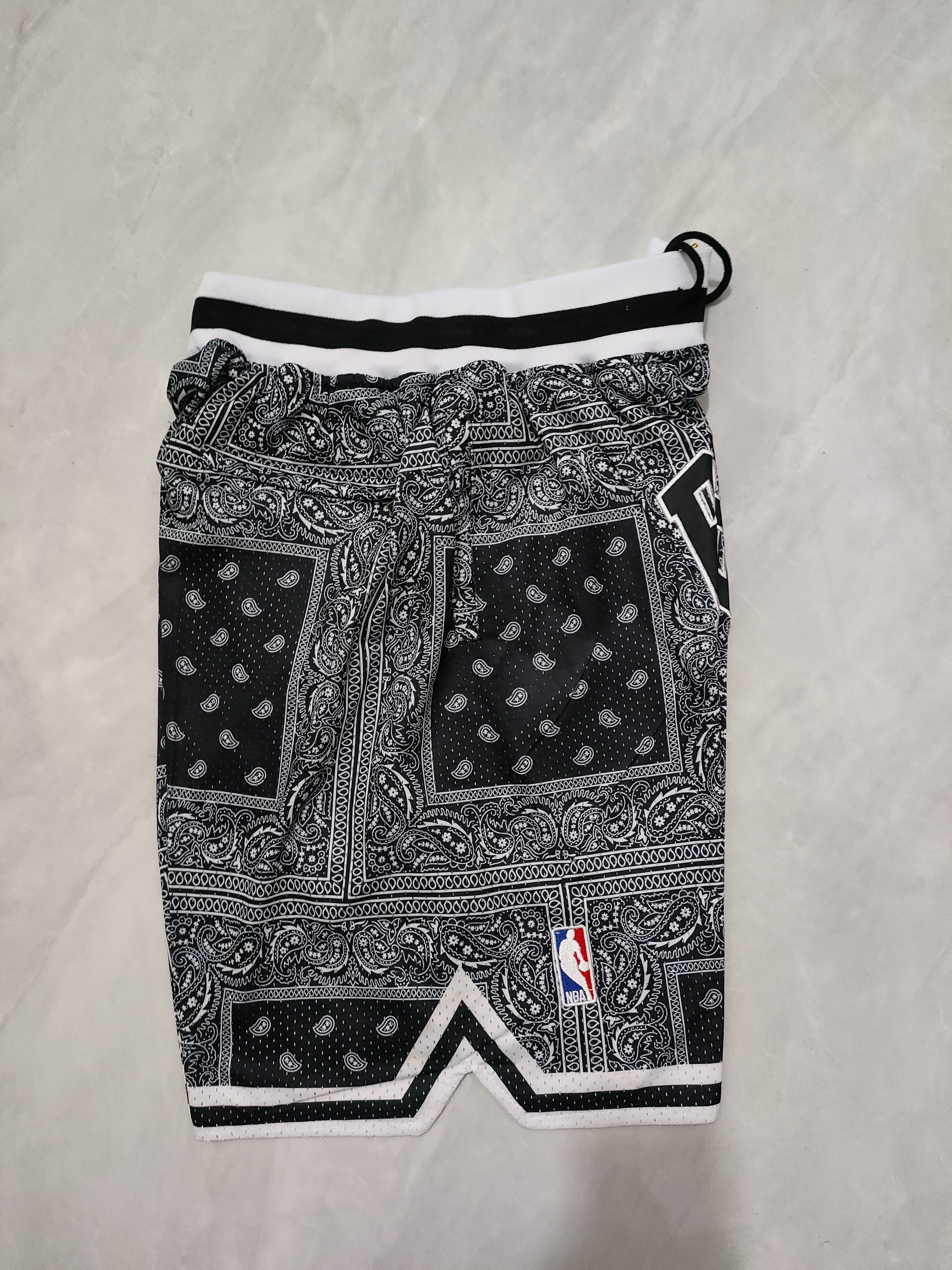Chicago Bulls Transfer Print Pocket Shorts