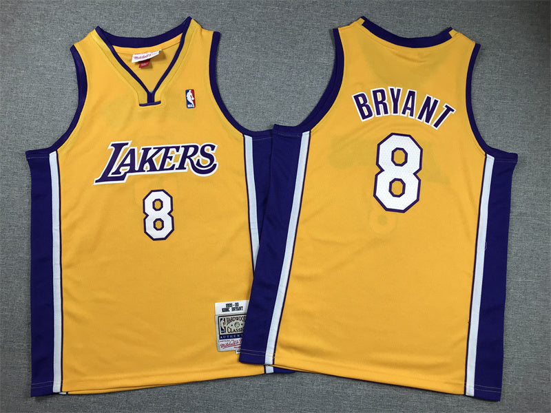 Youth Kobe Bryant Los Angeles Lakers #8 Embroidered  Jersey