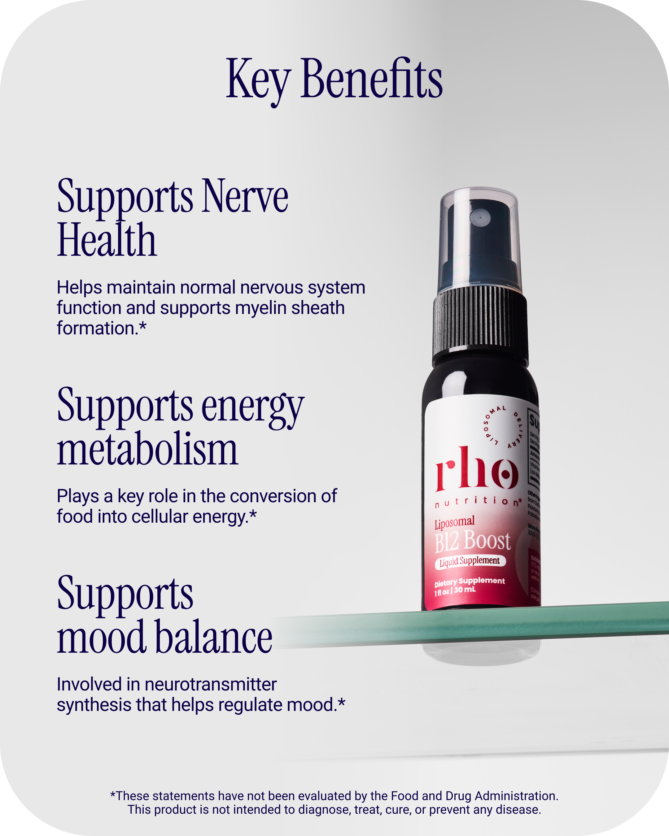 Liposomal Methyl B12 (6 Pack)