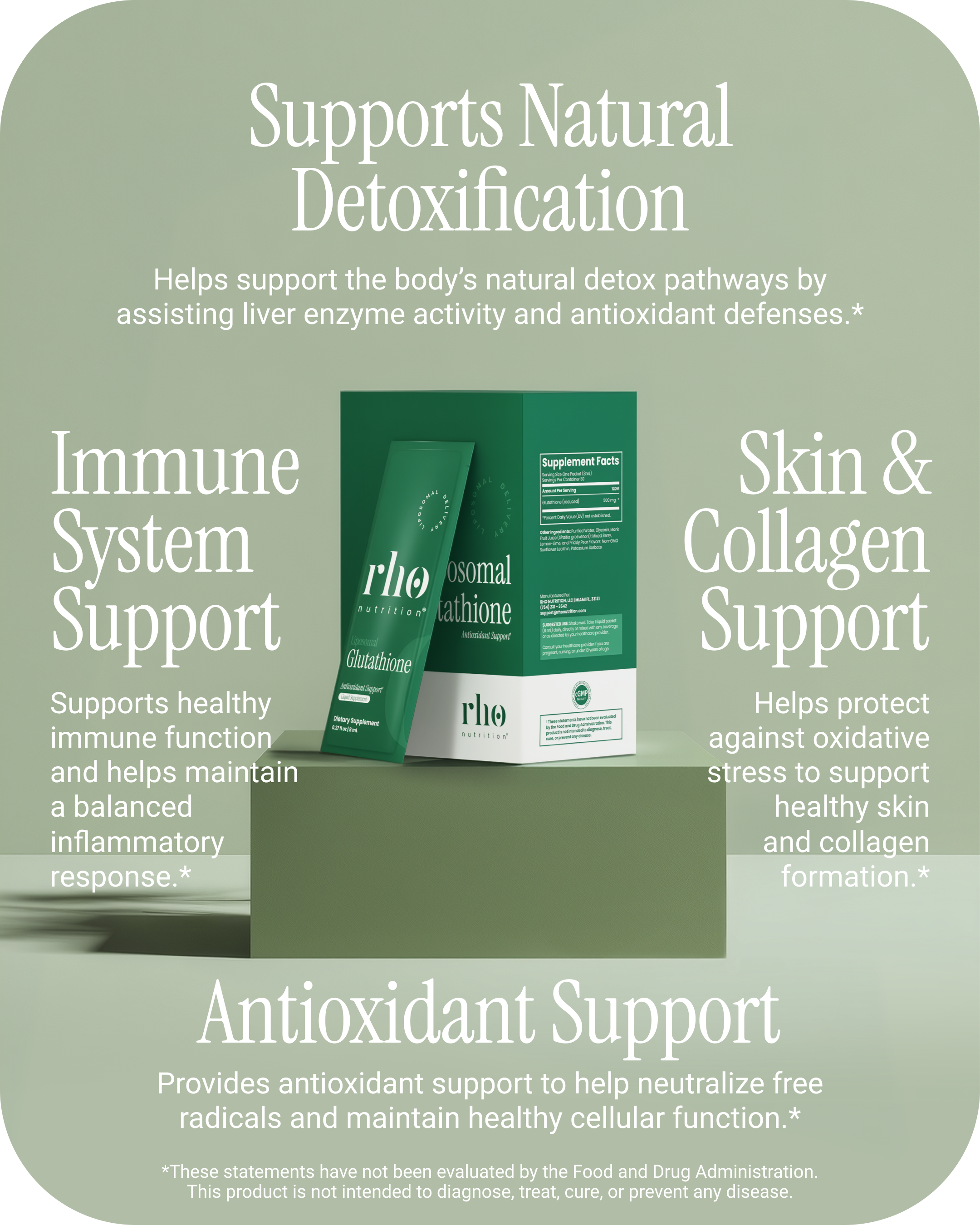 Glutathione Travel Packs
