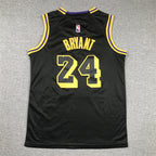 Youth Kobe Bryant Los Angeles Lakers #24  City Edition Black Mamba Embroidered  Jersey