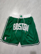 Boston Celtics Green Regular Pocket Shorts