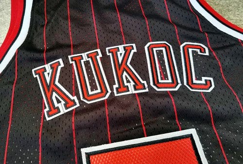 Tony Kukoc Chicago Bulls Throwback Jersey