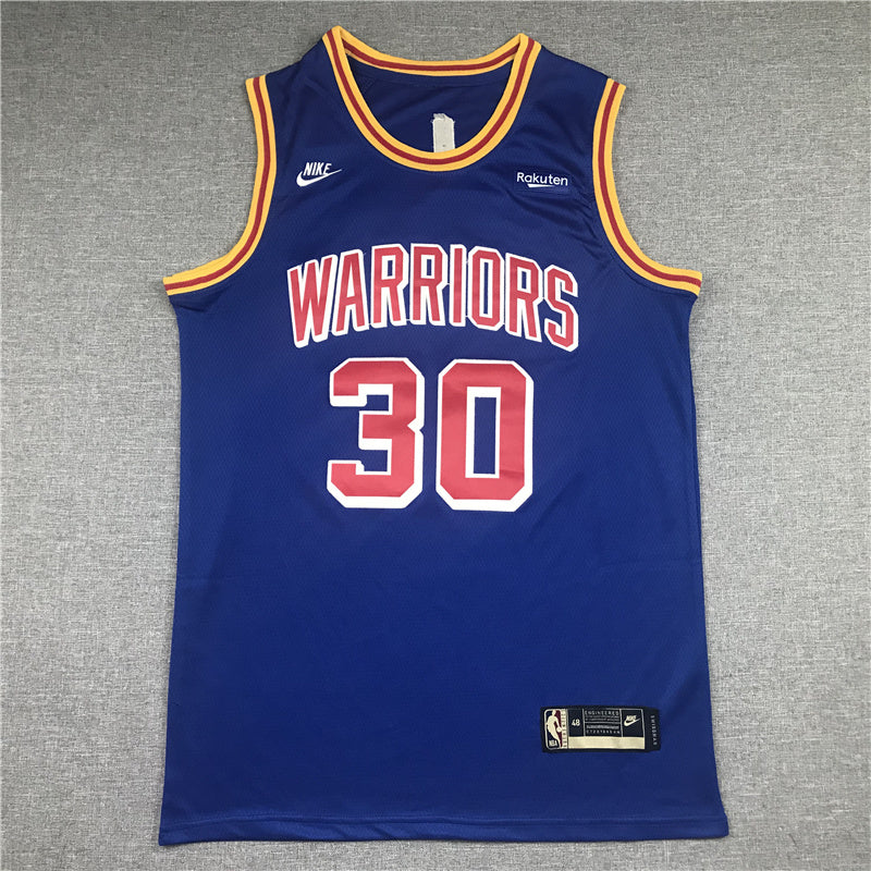 Golden State Warriors Stephen Curry #30 75th Anniversary City Edition Swingman Jersey ― Embroidered