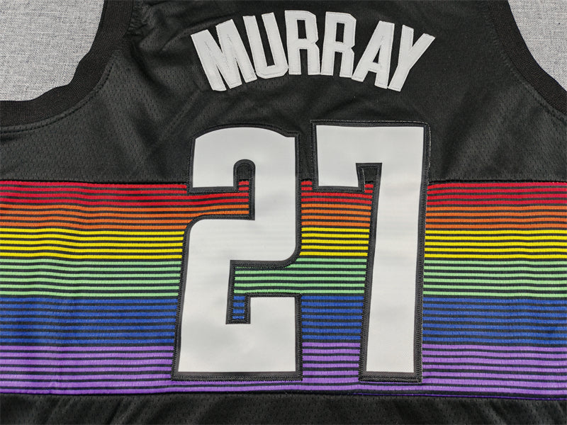 Denver Nuggets Jamal Murray #27 2026 City Edition ！ Embroidered Jersey