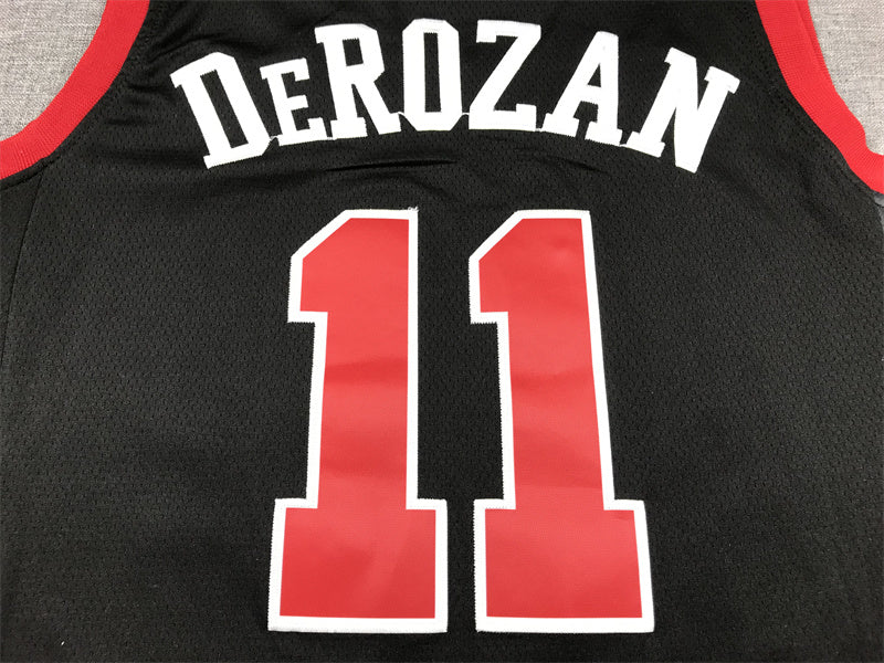 Chicago Bulls DeMar DeRozan #11 2024 City Edition Swingman Jersey ！ Embroidered