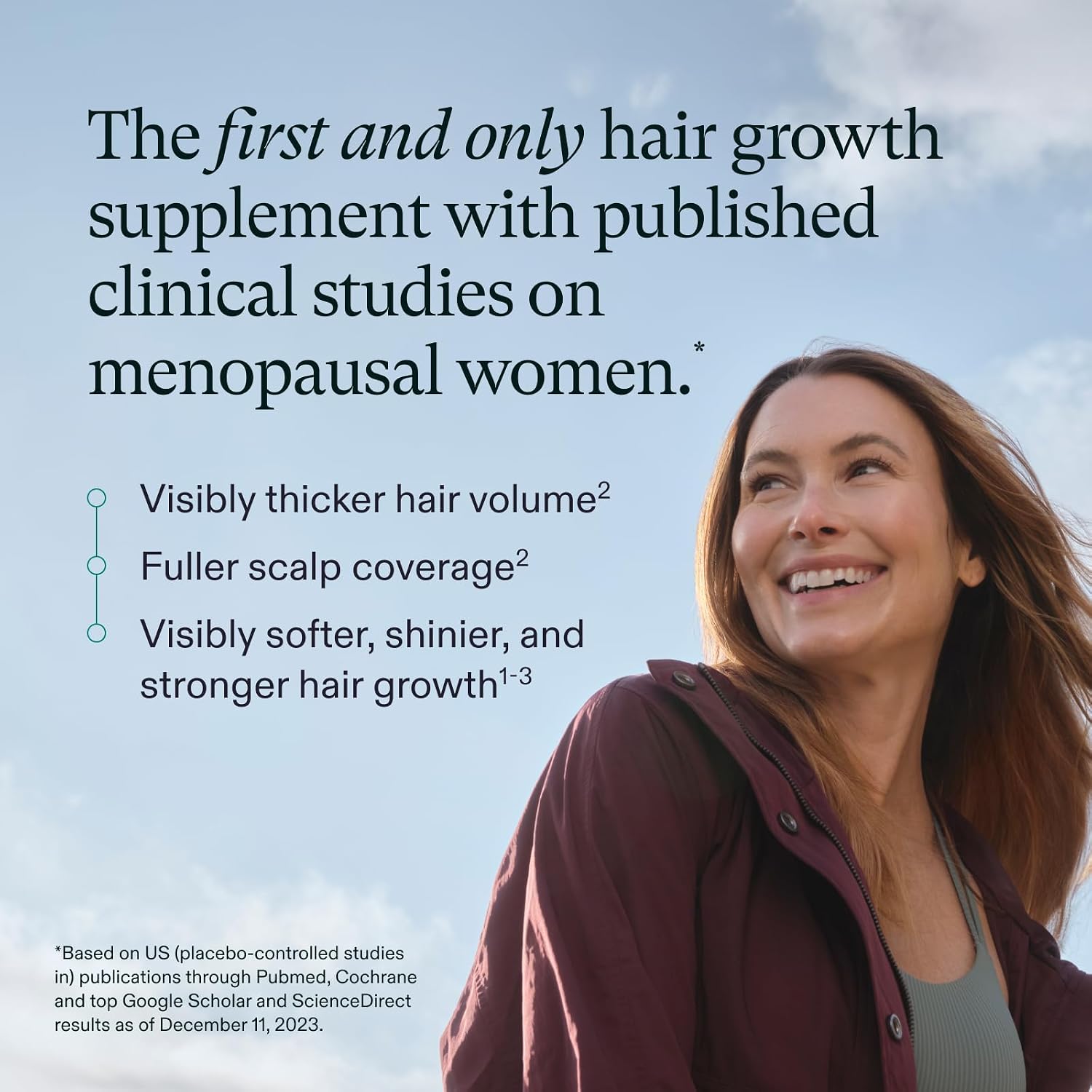 Nutrafol Women's Balance Hair Growth Supplements, Age 45+, 1-Month Bottle