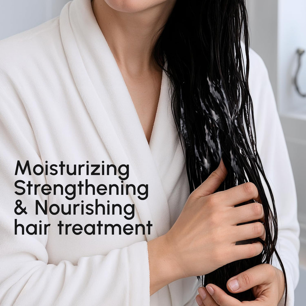 MAREE Leave In Conditioner Keratin Treatment - Leave In Conditioner for Curly Hair, Dry Damaged and Wavy - Extremely Deep Conditioning Mask - Hair Moisturizer - 5.4 FL OZ | 160 ML