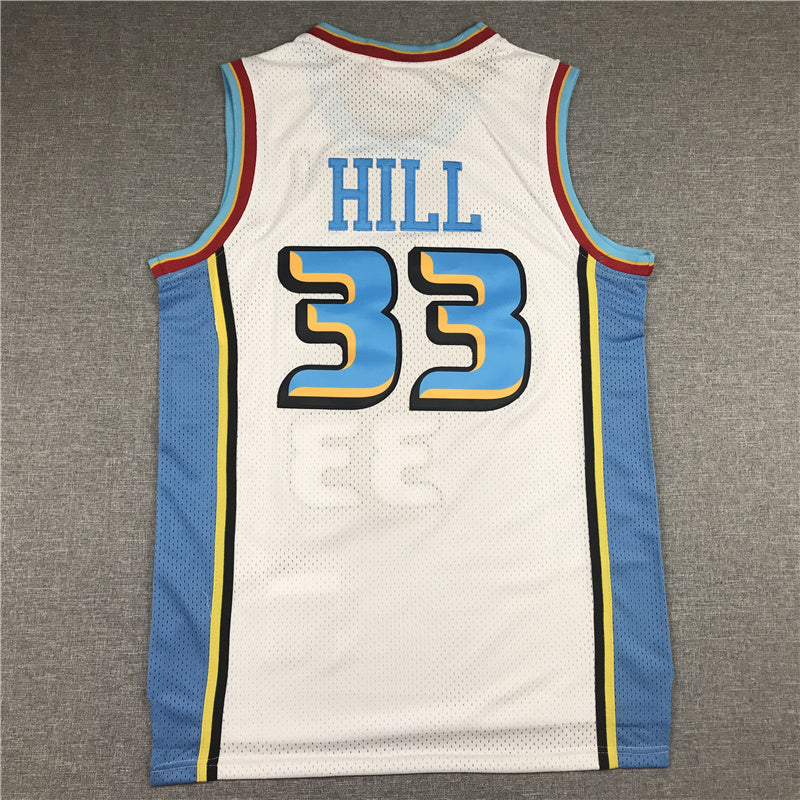 Detroit Pistons Grant Hill #33 1998-99 Throwback ！ Embroidered