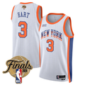 Josh Hart #3 New York Knicks 2026 Finals Swingman 23-24 City Jersey - All Stitched