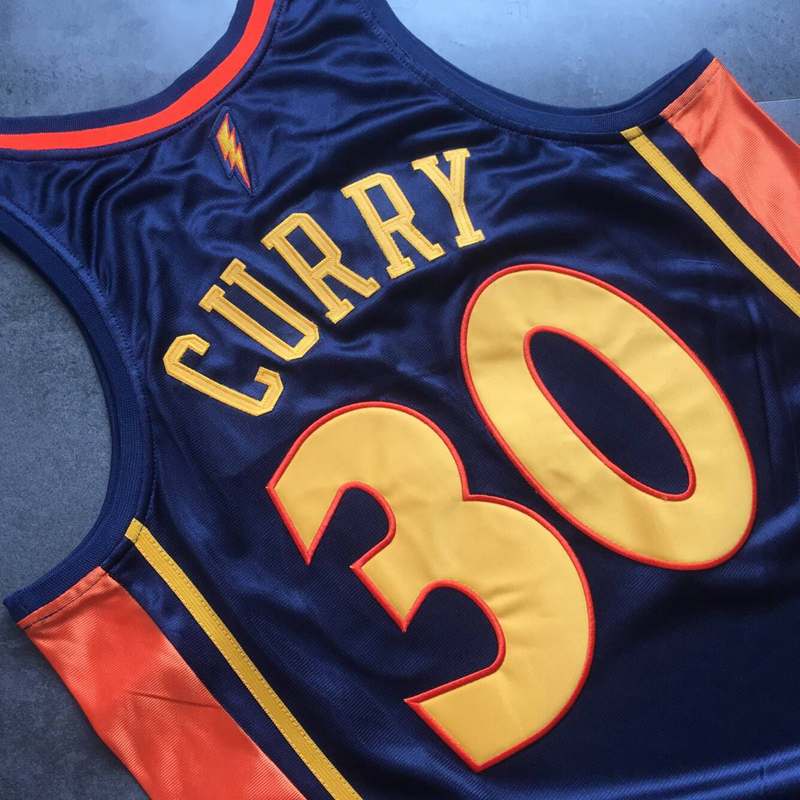 Stephen Curry Golden State Warriors Throwback Jersey