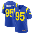 Men's  Myles Garrett Royal Los Angeles Rams Team Game Jersey