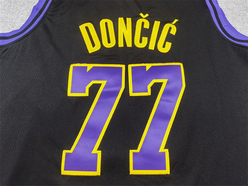 Luka Don?i? #77 Los Angeles Lakers 2024 City Edition Swingman Jersey ― Embroidered