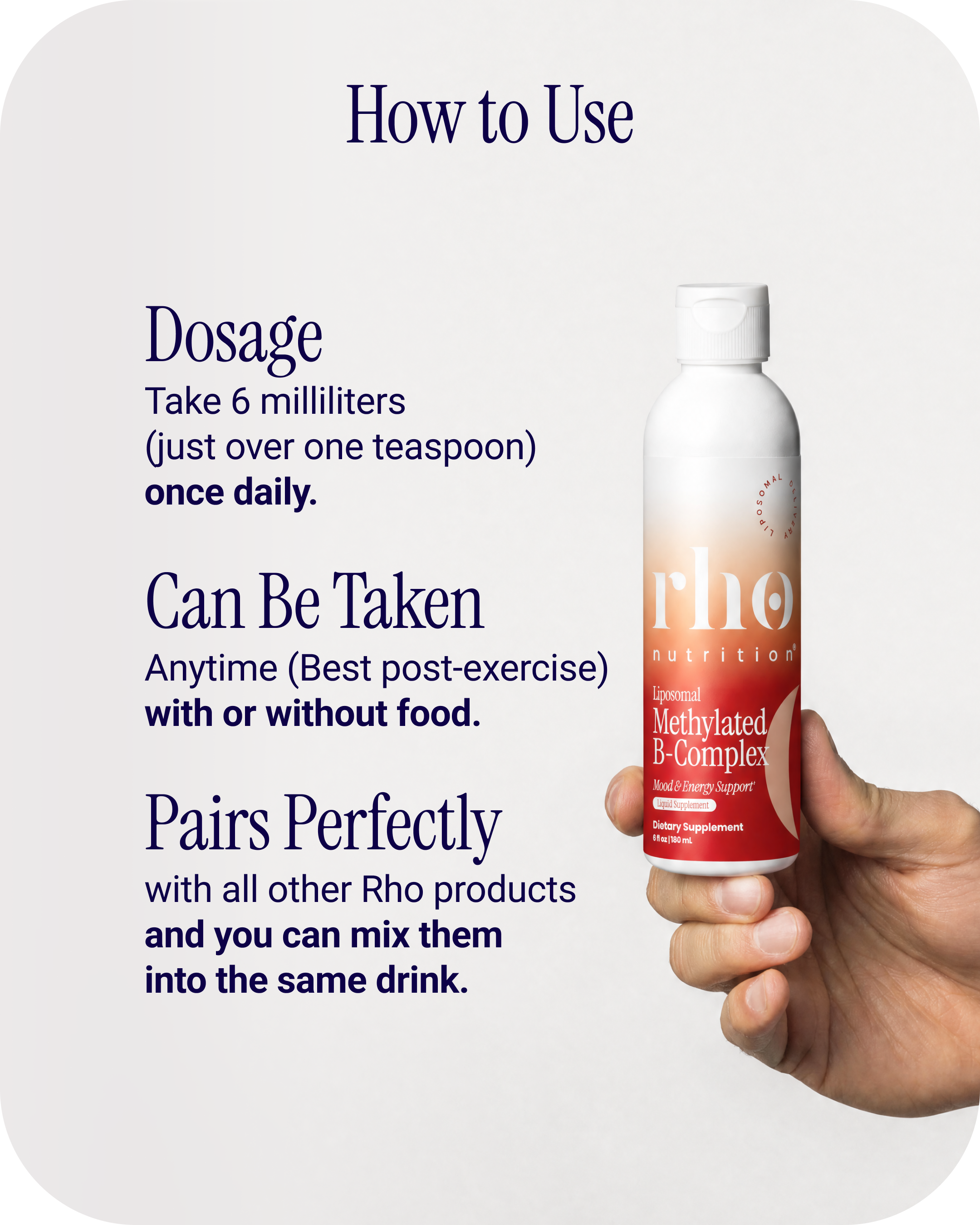 Liposomal Methylated B-Complex (6 Pack)