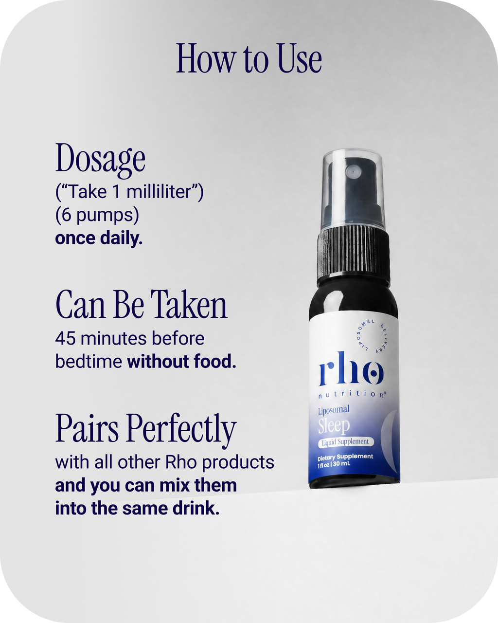 Liposomal Sleep Formula