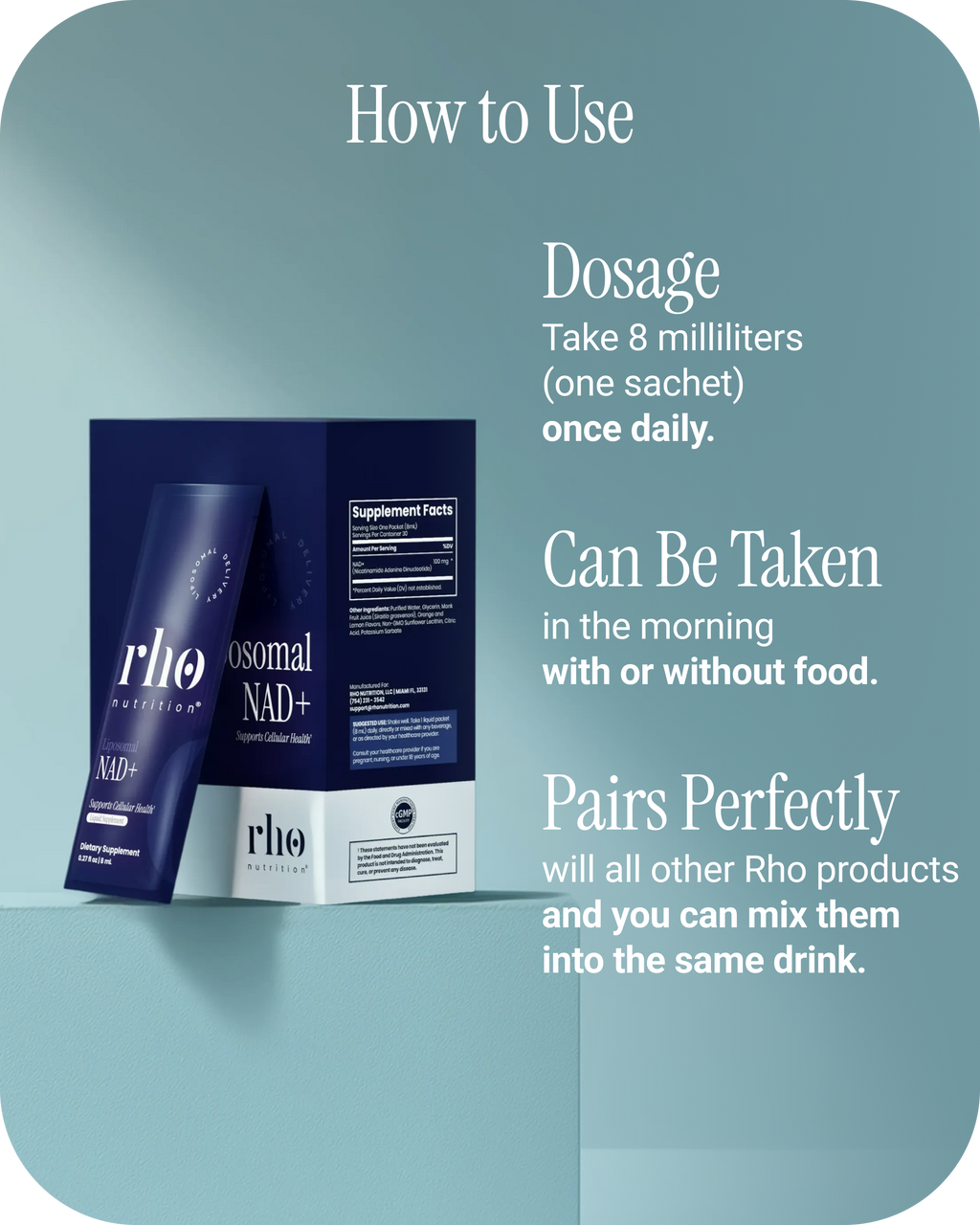 NAD+ Travel Packs (3 Pack)