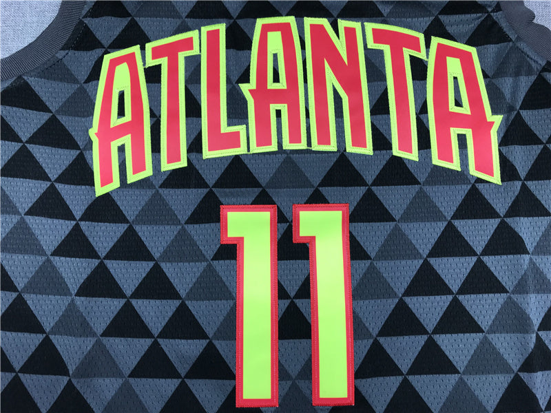 Atlanta Hawks Trae Young #11 City Edition Set ！ Embroidered Jersey